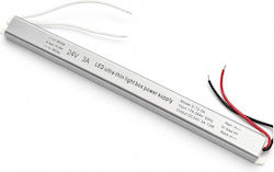 Vencore 6614-50008 Aluminium Ultra Slim Power Supply 72W 24V 3A Aluminium Power Supply Ultra Slim Profile 230 Volt 24 Volt 72 Watt 3 Ampere M31.3 X W2 X H2cm 6614-50008 Vencore 6614-50008 Aluminium Ultra Slim Power Supply 72W 24V 3A Aluminium Power Supply Ultra Slim Profile 230 Volt 24 Volt 72 Watt 3 Ampere M31.3 X W2 X H2cm 6614-50008