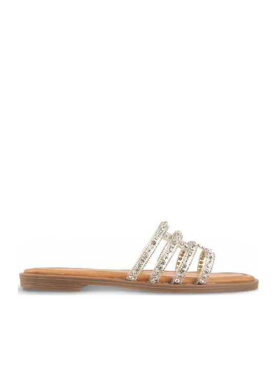 Women's Flat Sandals Silver