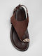Women's Flat Sandals Brown