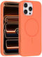 Tuniq Orange Silicone Back Cover (iPhone 16 Pro Max)