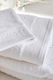 Nydel Paris 21 X 15 Cm Biologisches Badeschuh Handschuh Extrem Weiche Dicke Organische Baumwolle 700 G/m² Nd3372360 Weiß