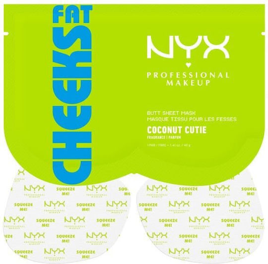 NYX Professional Makeup Fat Cheeks Butt Μάσκα Ενυδάτωσης για Σώμα 1τμχ
