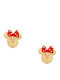 Kids Earrings Studs Crowns Made of 14K Gold