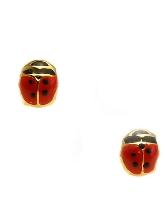 Cercei Copii Studs Din Aur 14K