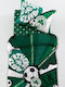 Palamaiki Сет Единични Памучни Спални Комплекти Panathinaikos F.c. Зелен 170x260см