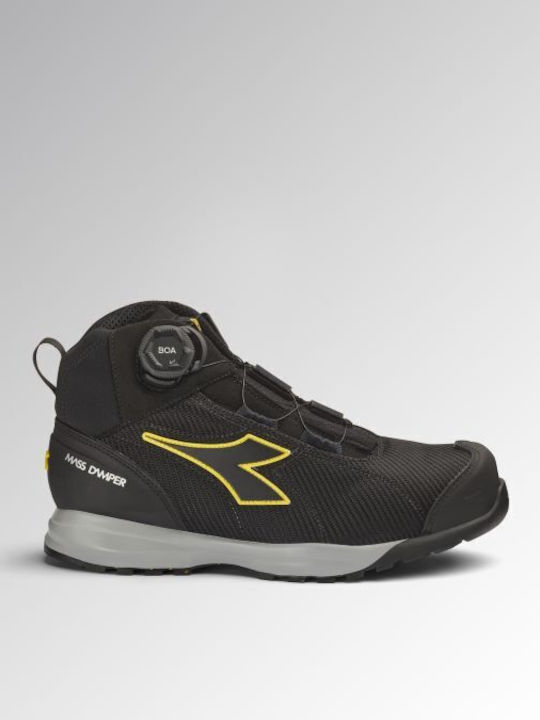 Utility Diadora Safety Boot Black Glove Mds Boa...