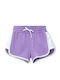 Kids Shorts Bermudas Fabric Lilac