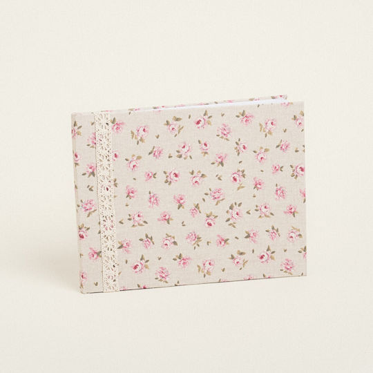 Beauty Home Floral Guest Book with Minnie Subject
