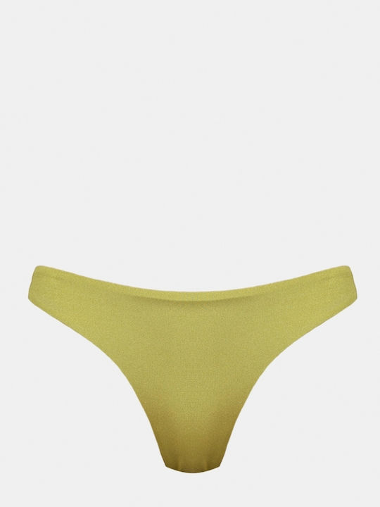 Rock Club Bikinihosen Slip Olive