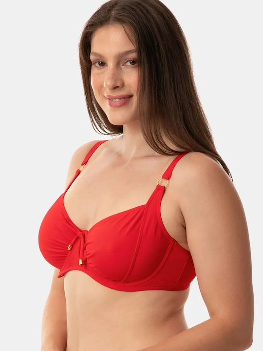 Rock Club Bikinioberteile E-Cup Rote