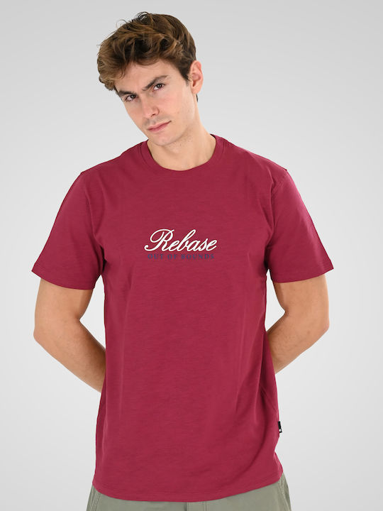 Rebase T-shirt Dk-cranberry RTS-9113