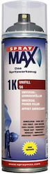 Spray Primer De Umplere Acrilic Grosime Mare Gri Închis 500ml 1k Unifill S6 Spray Max
