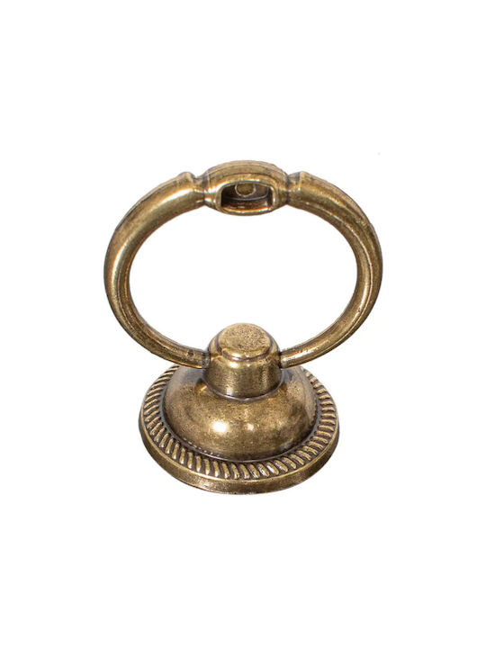 X-IT Antike Möbelgriff aus Metall in Bronze Farbe