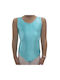 Sleeveless Kids' Lycra Shiny Bodysuit Go Dance Acid Green