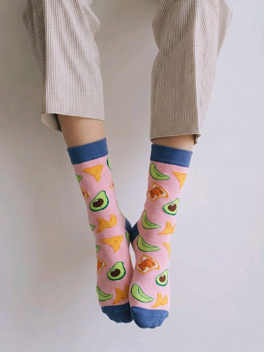 Hoho Socks Damen Socken Rosa