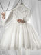 Vinteli Weißes Taufkleid