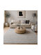 Covor Geometric Rectangular Shaggy Gri Deschis 160x230cm