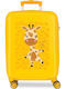 Roll Road Kinder Reisegepäck Kabinenkoffer My Little Giraffe mit 4 Rädern Höhe 55cm