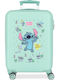 Disney Stitch Kinder Koffer Kabine Stitch Little Destruction mit 4 Räder Höhe 55cm