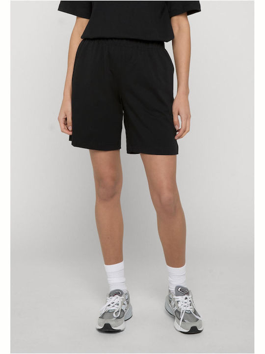 Urban Classics Damen-Shorts Schwarz