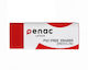 Penac Eraser Penac 100% Rubber 43 X 21 X 13mm Red Color