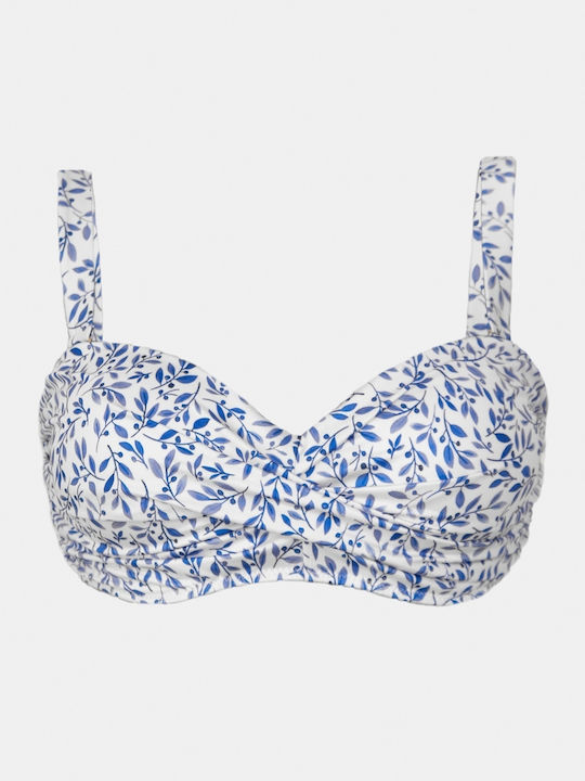 Trägerloses Bikinioberteil D-Cup Mediteraneo