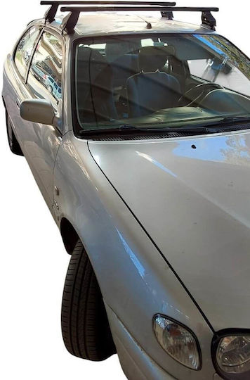 Menabo Kit Car Roof Bars Legs Menabo Iron Toyota Corolla 3D 1997-2001 2 Pieces Mb.tcorolla.35