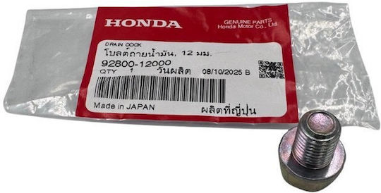 Oil Cap 12mm Genuine Honda 92800-12000hi