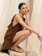 Women's Flat Sandals Beige
