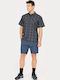 Short Sleeve Shirt in Wide Fit Checked Salute