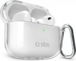 SBS Βάση Φόρτισης σε Διάφανο χρώμα για Apple AirPods Pro 3