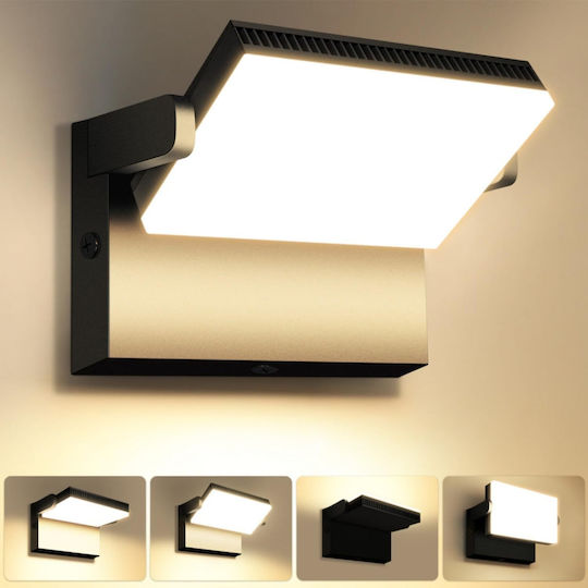 Wandmontiertes Außenbeleuchtung LED IP65 120W mit Warmweißem Licht Wandmontiertes Außenbeleuchtung LED IP65 120W mit Warmweißem Licht