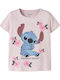 Kids Top Short-sleeved Pink