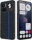 Carbon Fiber Rückseite Kunststoff Schwarz (Nichts Phone (4a) Pro)