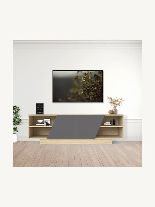 Елемент За Телевизор Stevie Антрацит М160xШ40xВ50cm