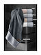 Guy Laroche Πετσέτα Προσώπου Linos 50x90εκ. Λευκό Βάρους 650gr/m²