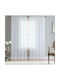 Κουρτίνα με Τούνελ White 145x270εκ.