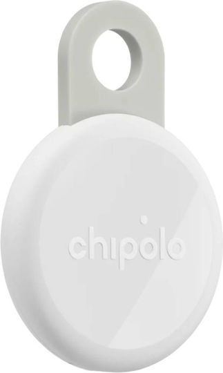 Chipolo Loop Apple Find My & Google Find Hub Бял с Откриване на Смартфон Презареждащ се
