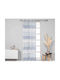 Κουρτίνα με Τρουκς Blue 140x260εκ.