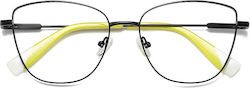 Moscow Mule Ochelari De Calculator Blue Control Negru-Galben