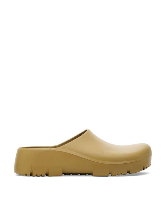 Birkenstock Super Birki Ανατομικά Σαμπό Καφέ