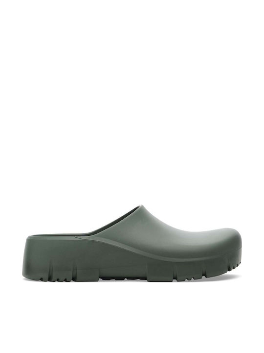 Birkenstock Super Birki Ανατομικά Σαμπό Πράσινα
