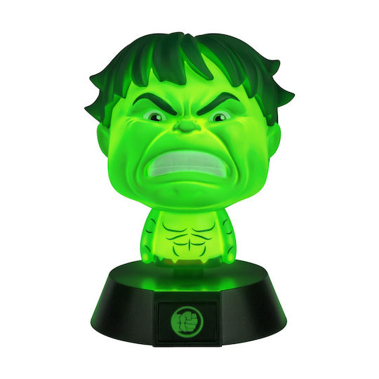 Paladone Lămpi De Masă Pentru Copii Decorațiuni Luminos Marvel - Hulk Verde