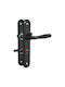 Metal Buton WC Negru