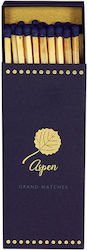 Aspen Matches 112mm Black 40 Pieces Aspen Matches 112mm Black 40 Pieces