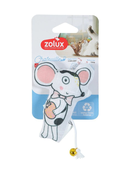 Unizoo Zolux Cat Toy Bell Catnip Mouse Fly Chat...