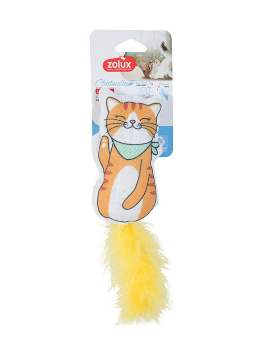 Zolux Zolux Cat Toy Feathers Catnip Cat Bandana...