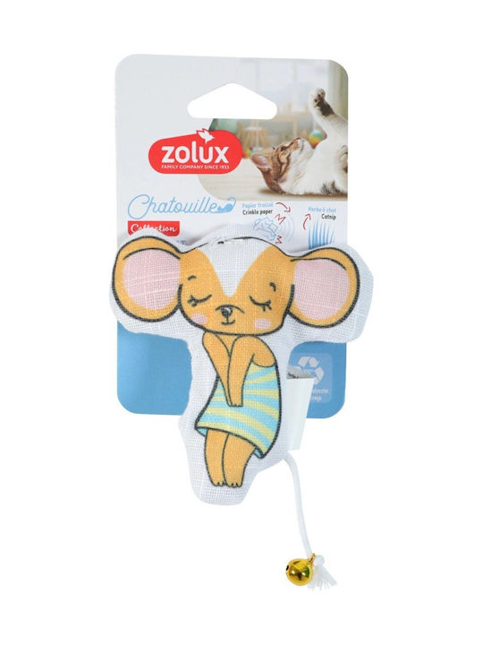 Unizoo Zolux Cat Toy Bell Catnip Mouse Dress Ch...