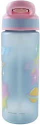 Gim Stitch Plastic Kids Water Bottle Thermos wi...