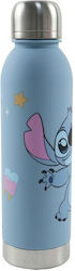 Gim Stitch Plastic Kids Water Bottle Thermos wi...